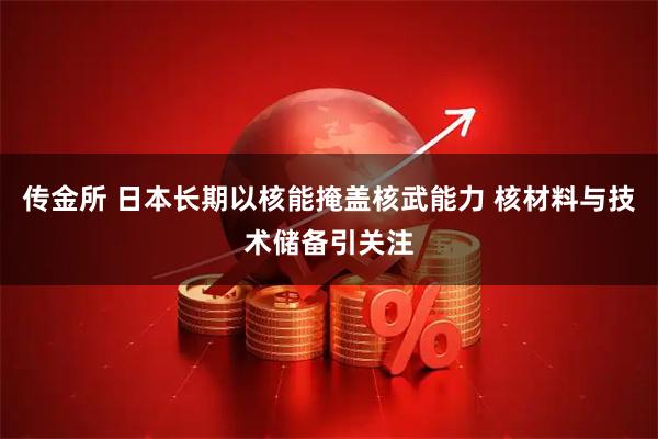传金所 日本长期以核能掩盖核武能力 核材料与技术储备引关注