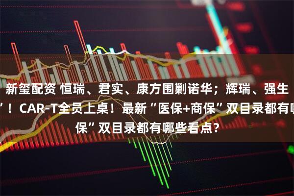 新玺配资 恒瑞、君实、康方围剿诺华；辉瑞、强生“硬碰硬”！CAR-T全员上桌！最新“医保+商保”双目录都有哪些看点？
