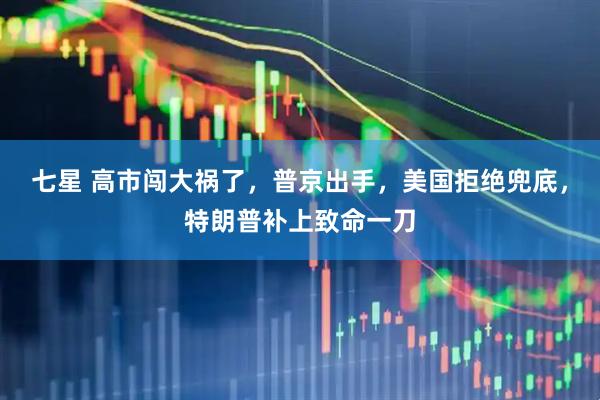 七星 高市闯大祸了，普京出手，美国拒绝兜底，特朗普补上致命一刀